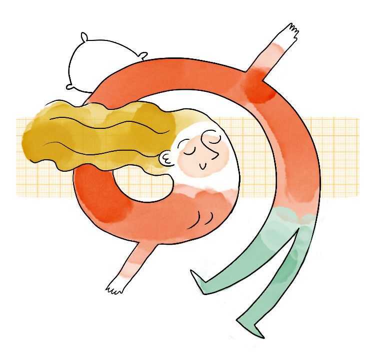 良い睡眠のための 5 種類の睡眠姿勢